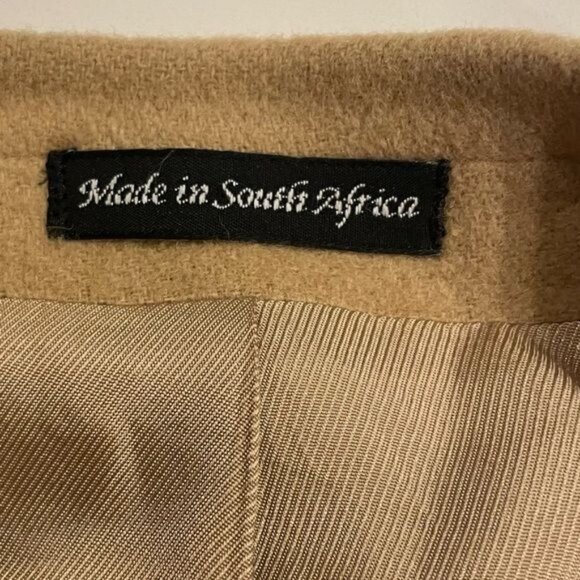 Vintage Barrymore for Fleishman's Camel Hair Blazer Luxury Tan Single Size 41 L - Picture 6 of 11
